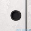 Radaway Furo Black DWJ drzwi prysznicowe 90cm lewe szkło przejrzyste 10107472-54-01L/10110430-01-01